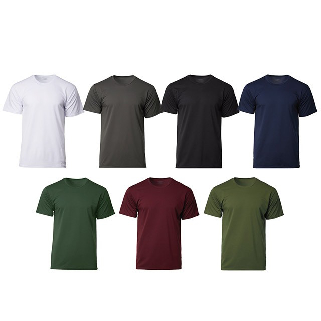[Shopee Choice] GILDAN x CROSSRUNNER Best Microfiber Quick Dry T-Shirt Unisex Plain Round Neck Tshirt Jersey Sport Tee